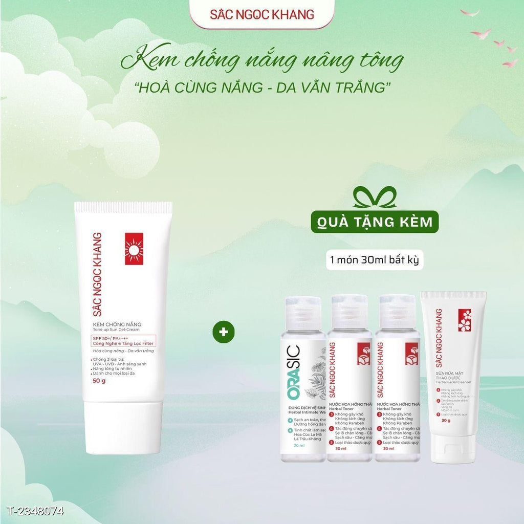 Kem Chống Nắng Sắc Ngọc Khang SPF50+ PA++++ 50g
