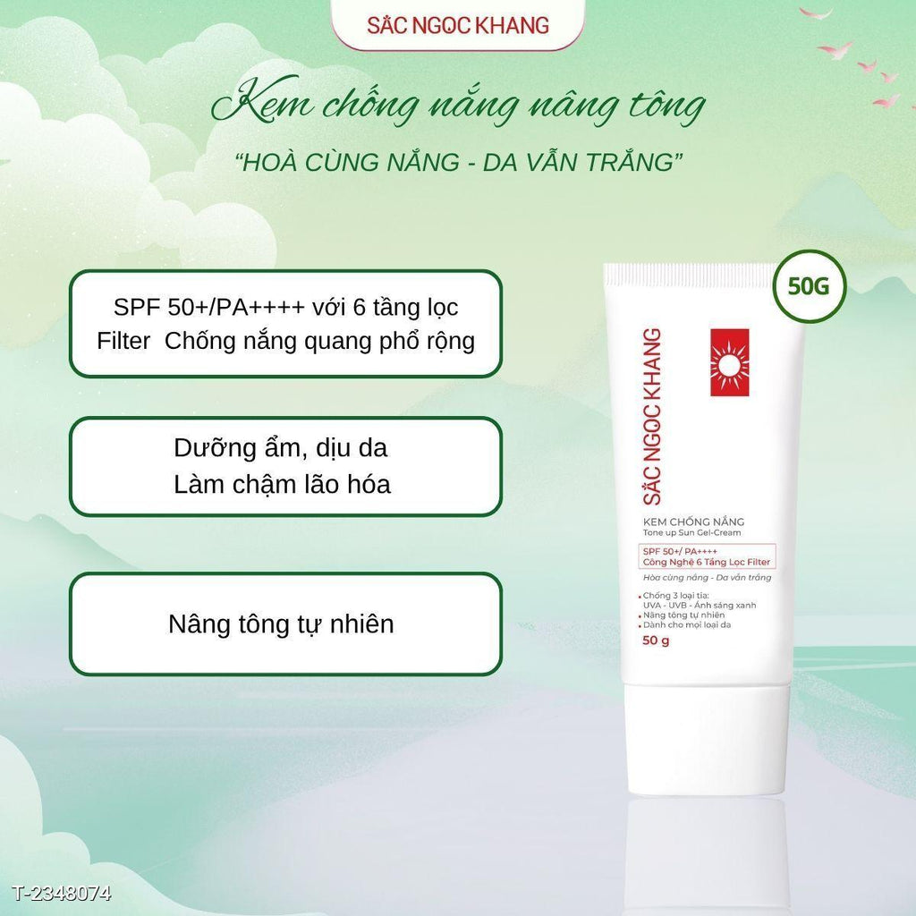 Kem Chống Nắng Sắc Ngọc Khang SPF50+ PA++++ 50g