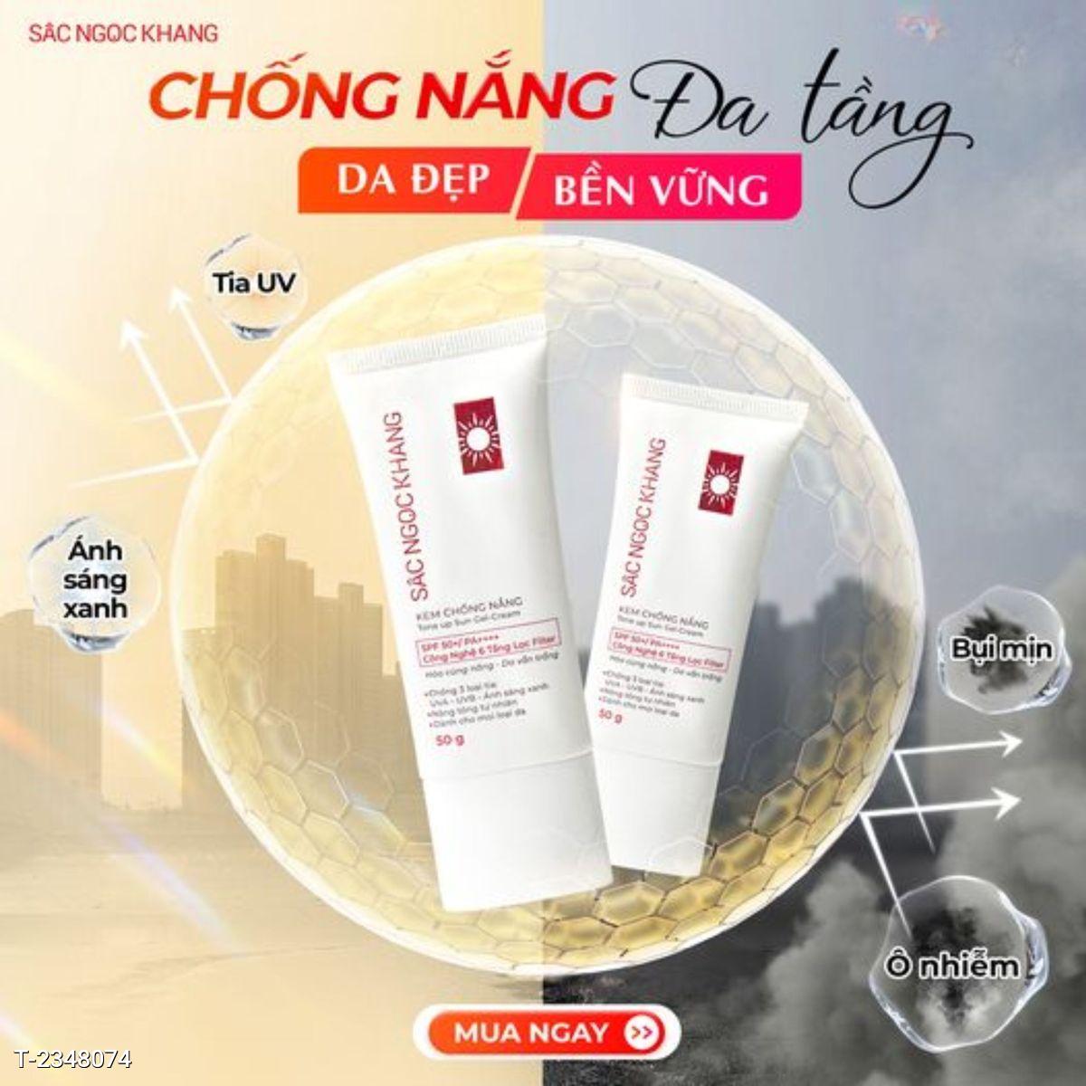 Kem Chống Nắng Sắc Ngọc Khang SPF50+ PA++++ 50g